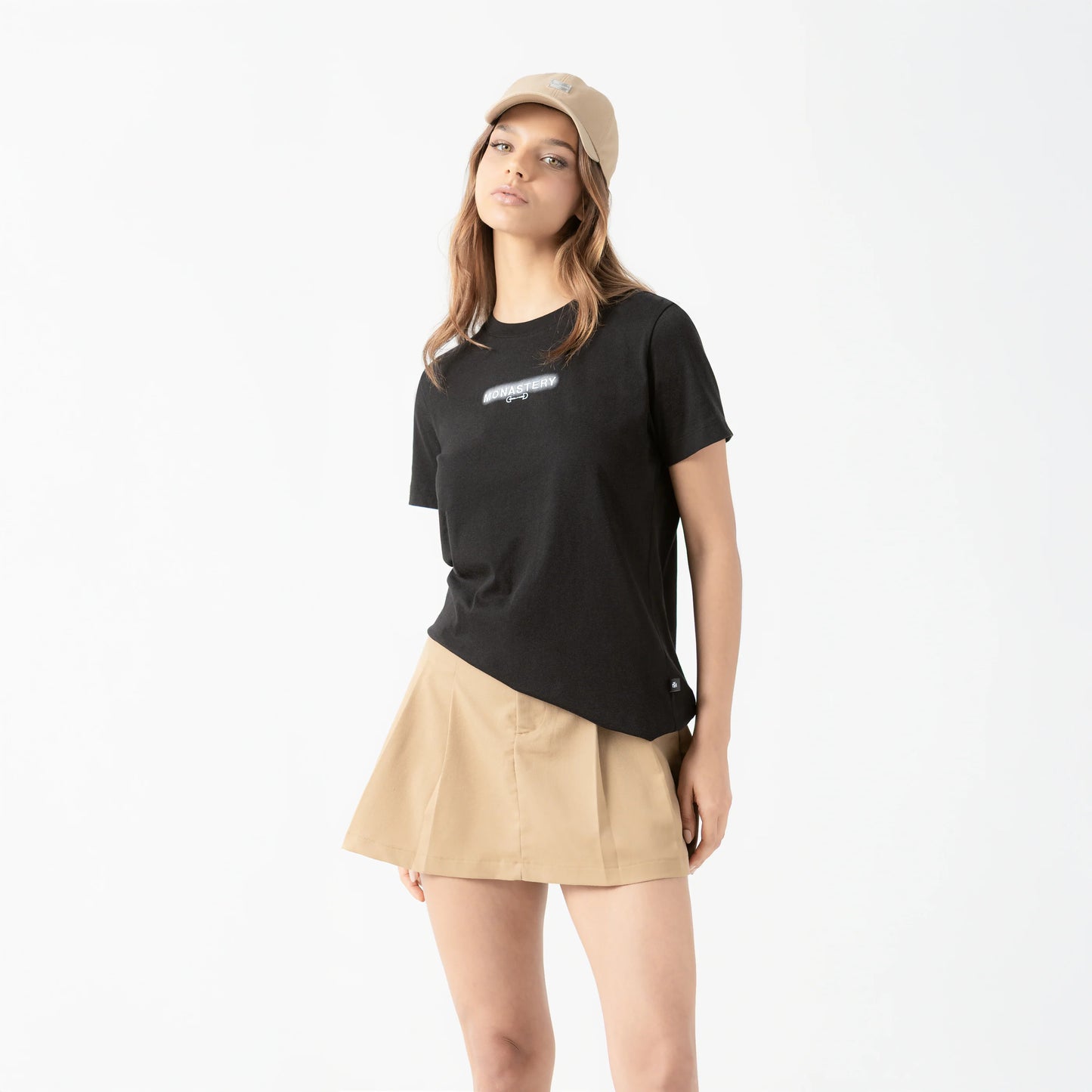 ANYA T-SHIRT BLACK MONASTERY