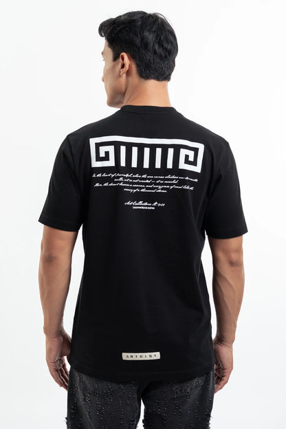 CORE T-SHIRT BLACK ARTDIST