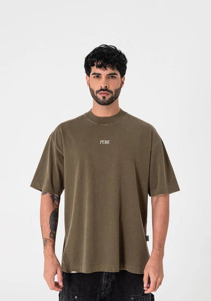 HERALDIC BROWN OVERSIZED PURE