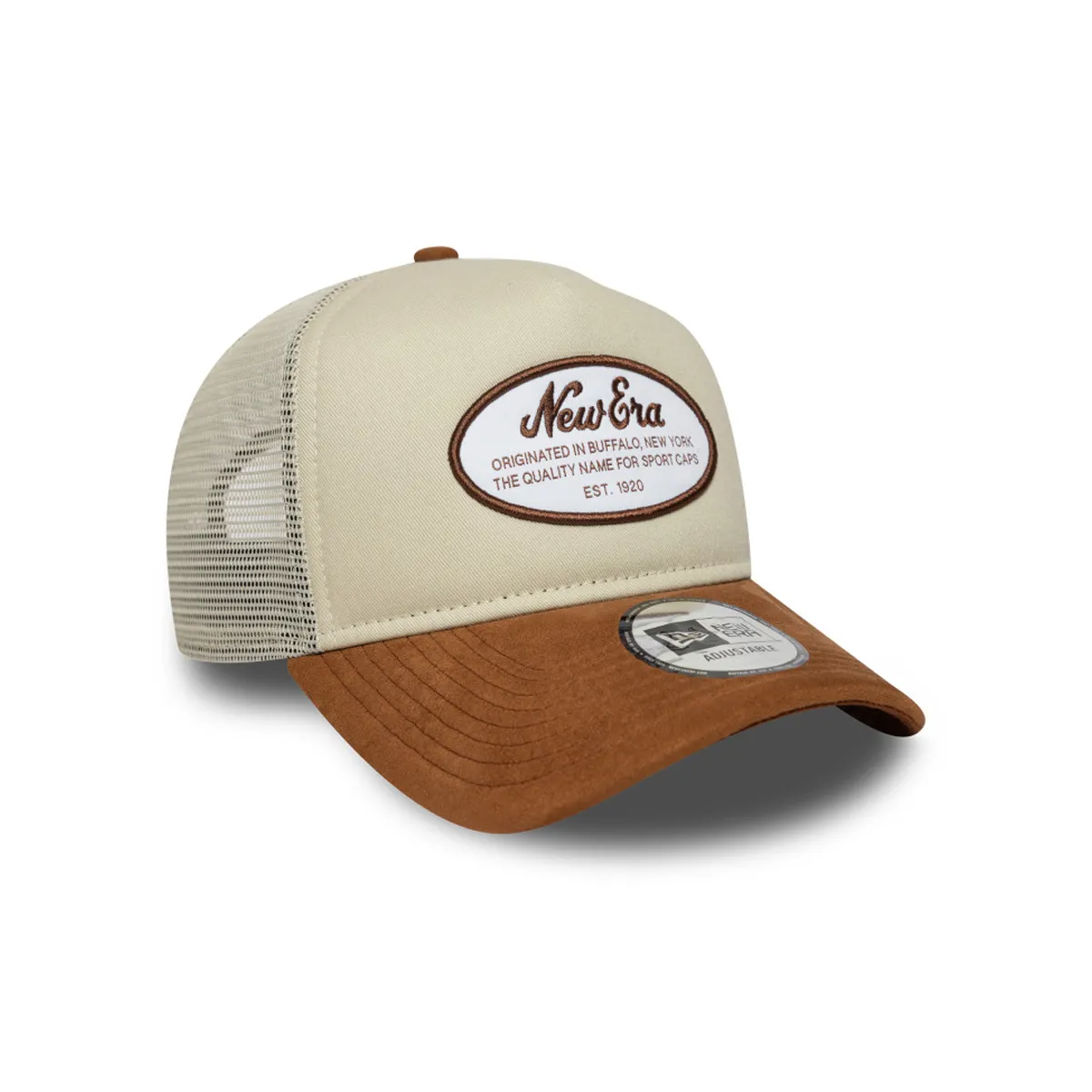 New Era Ne Patch 9FORTY Ajustable Beige New Era