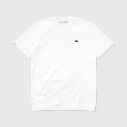 Cursive Logo T-Shirt White True
