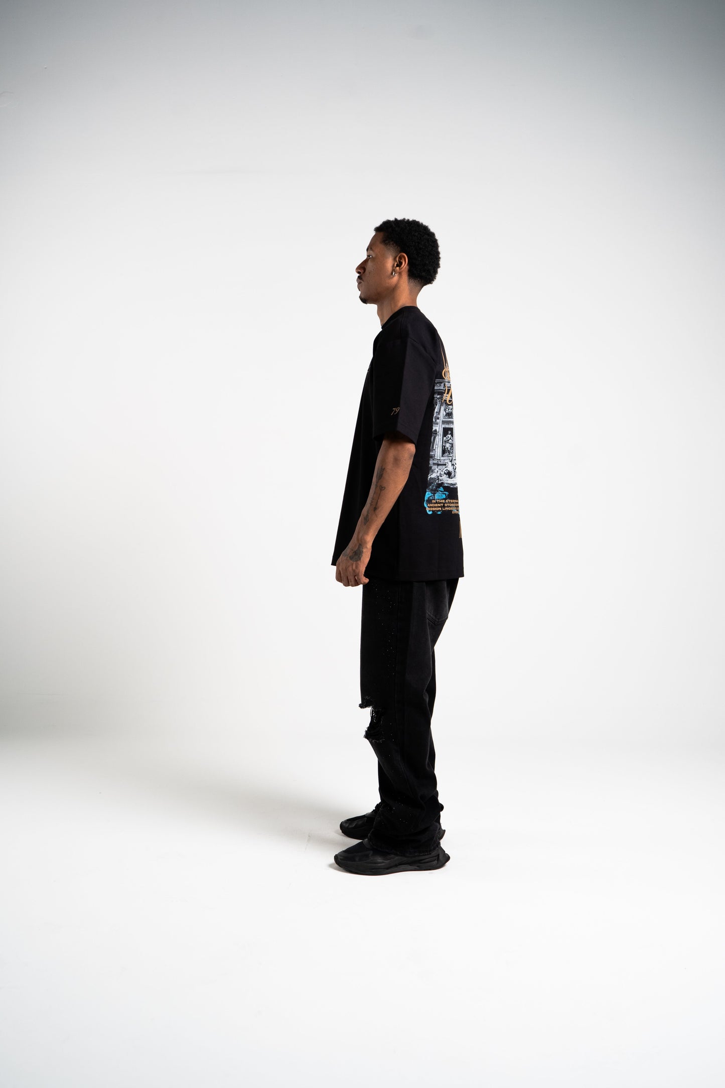 ROME OVERSIZED BLACK AURUM