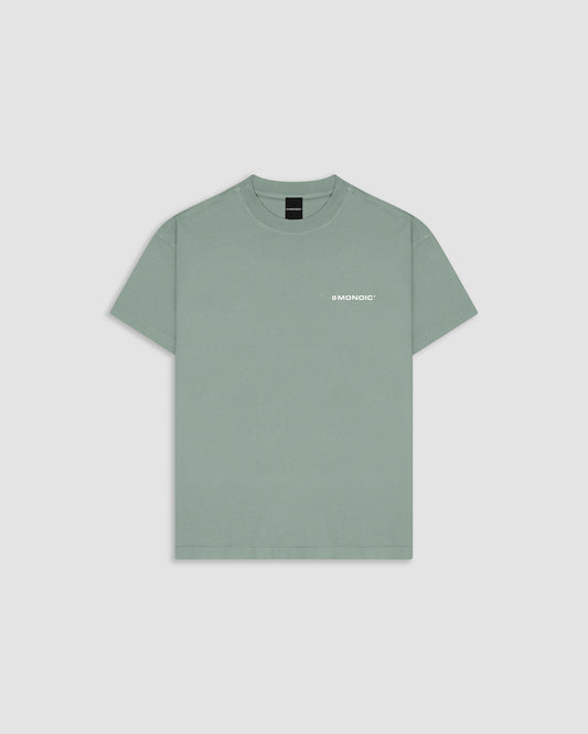 CAMISETA OVERSIZED BÁSICA V2 VERDE MENTA MONOIC