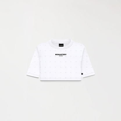 SORA CROP TOP WHITE MONASTERY