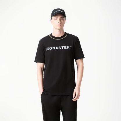 WESLEY T-SHIRT BLACK MONASTERY