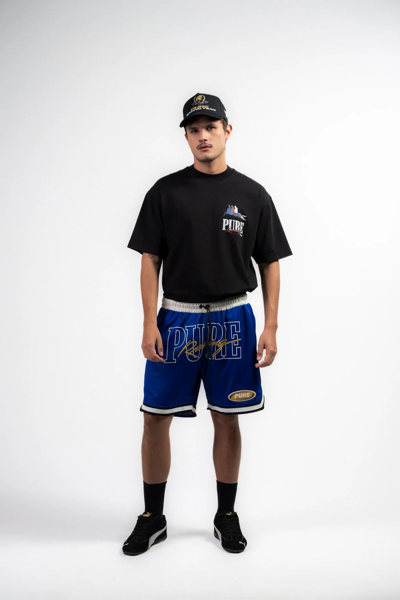 OVERDRIVE BLACK T-SHIRT PURE