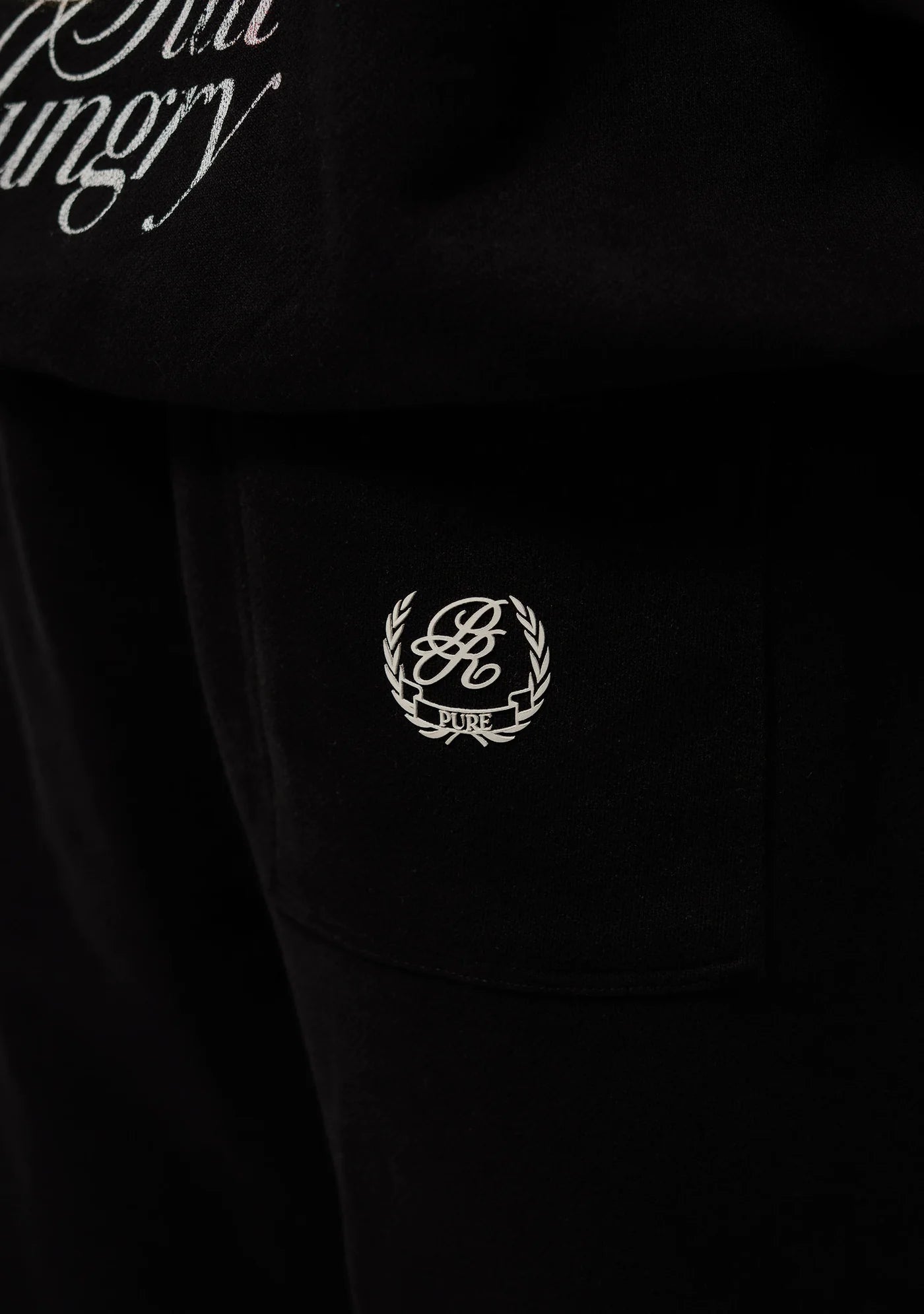 STILL HUNGRY BLACK JOGGER PURE