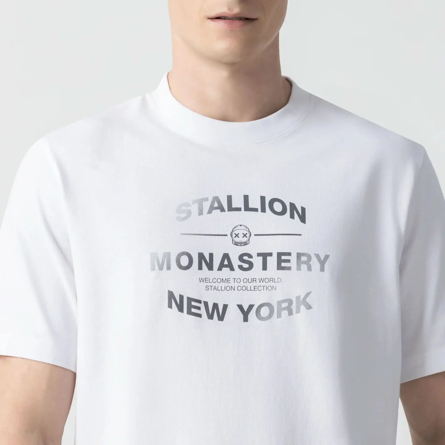 JARETH T-SHIRT WHITE MONASTERY