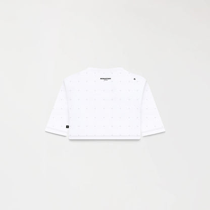 SORA CROP TOP WHITE MONASTERY