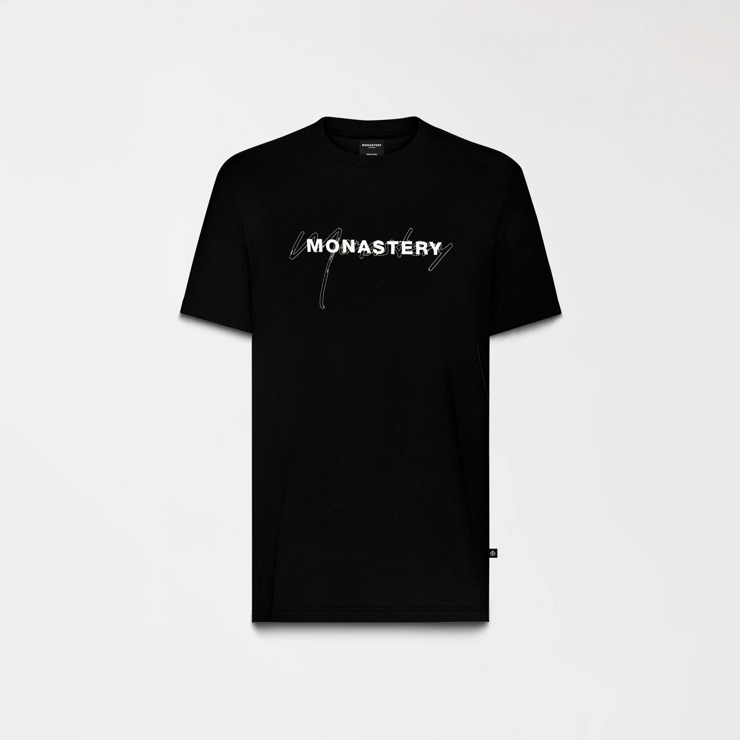 BUSTER T-SHIRT BLACK MONASTERY
