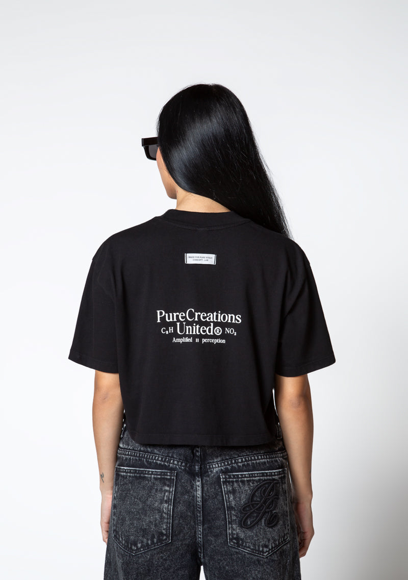 DOPAMINE BLACK EYE CROP TOP PURE