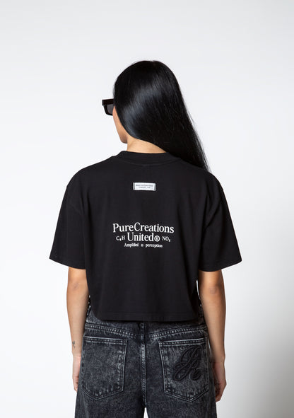 DOPAMINE BLACK EYE CROP TOP PURE