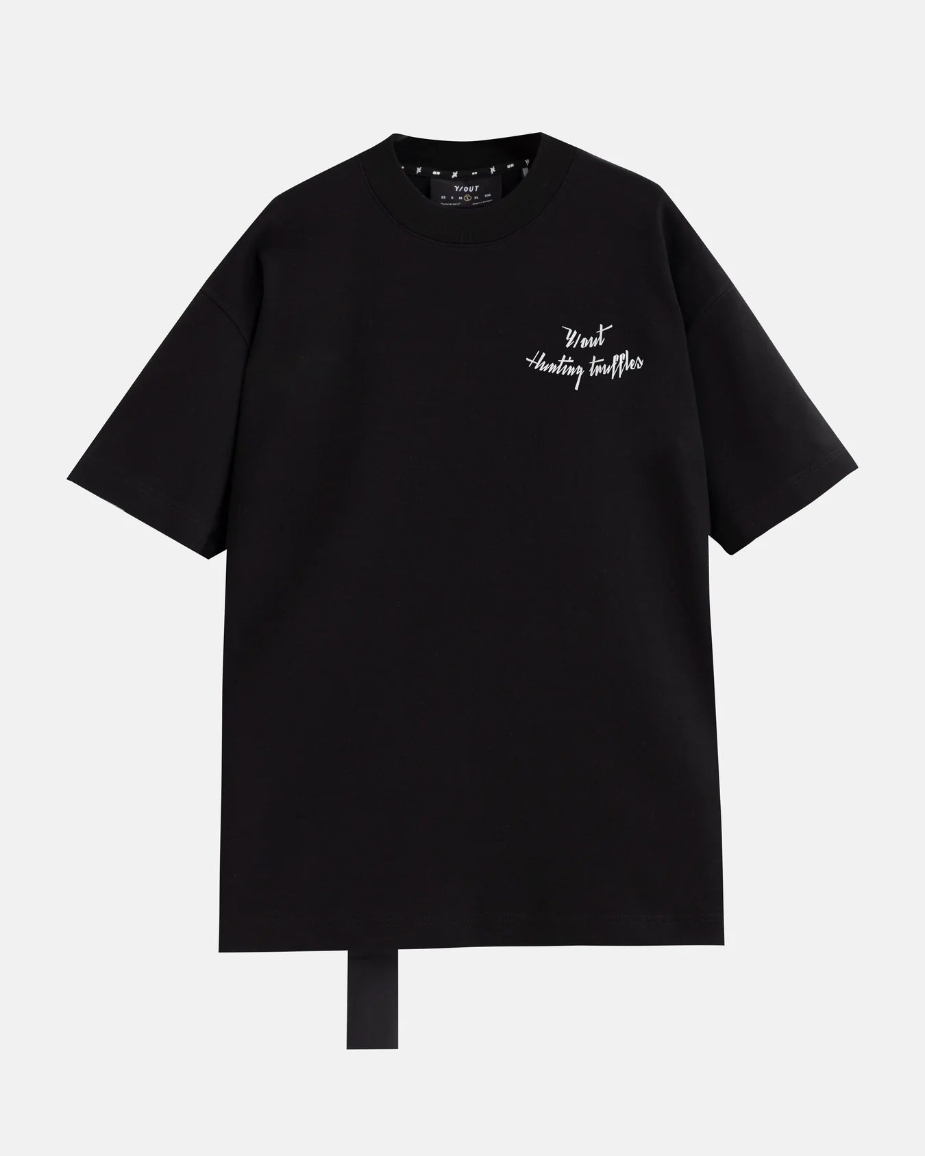 SEEKERS TSHIRT BLACK Y/OUT