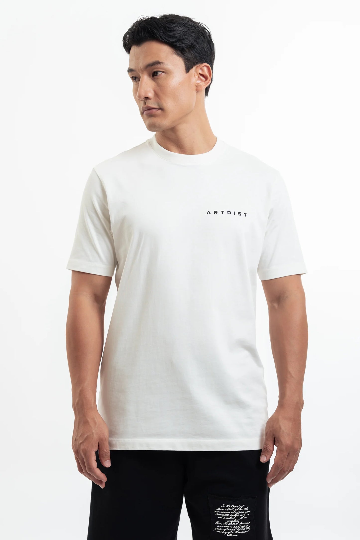 CORE T-SHIRT IVORY ARTDIST
