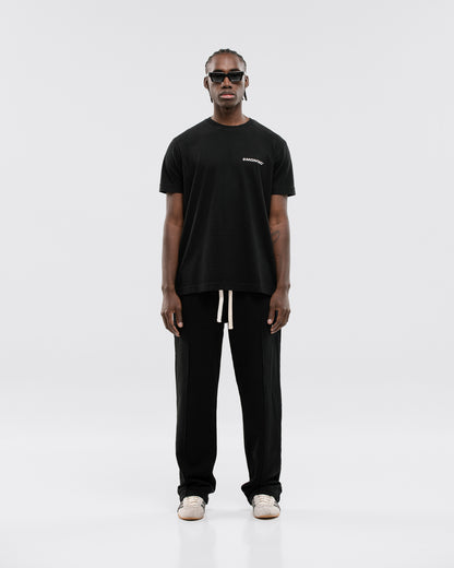 CAMISETA REGULAR FIT NEGRO MONOIC