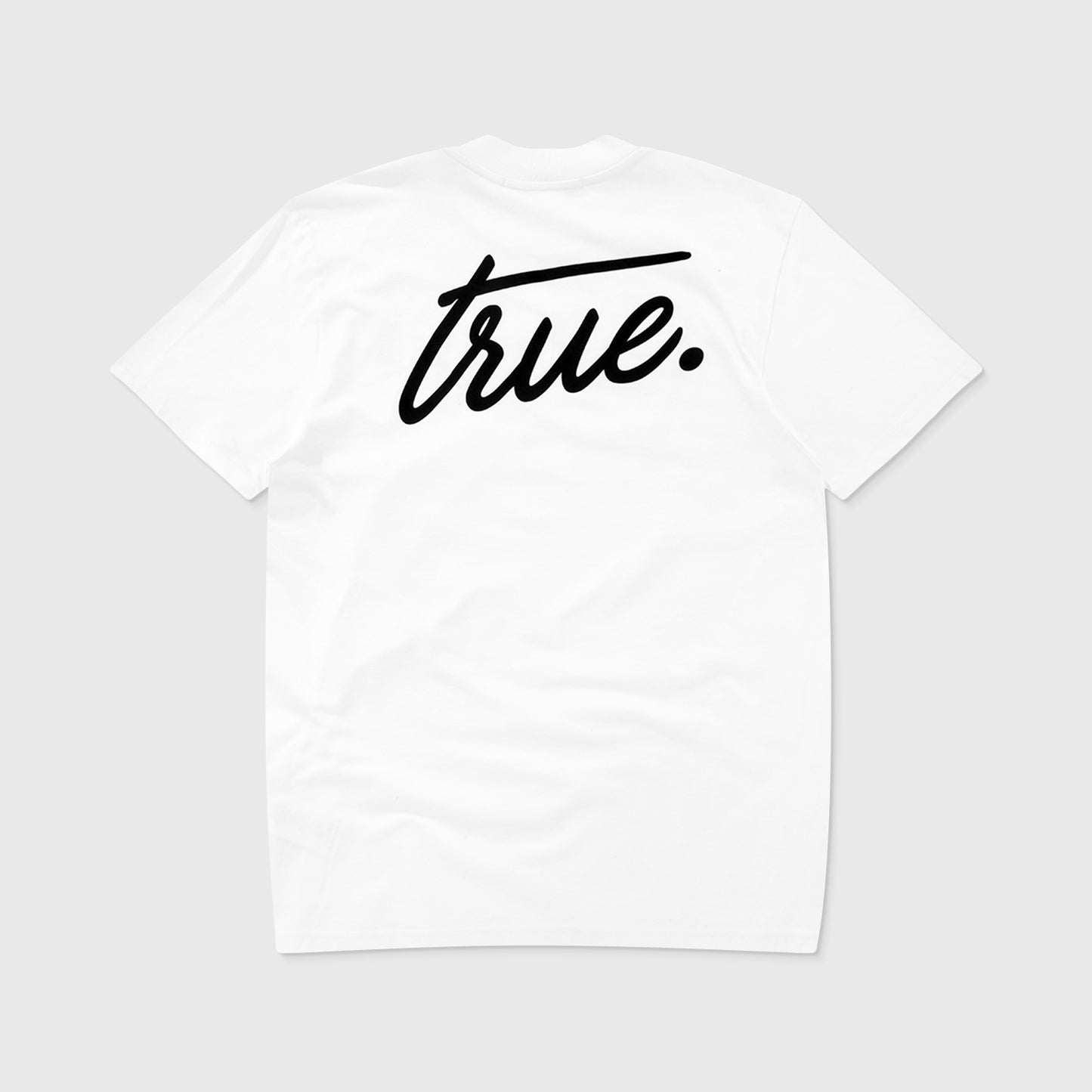 Cursive Logo T-Shirt White True
