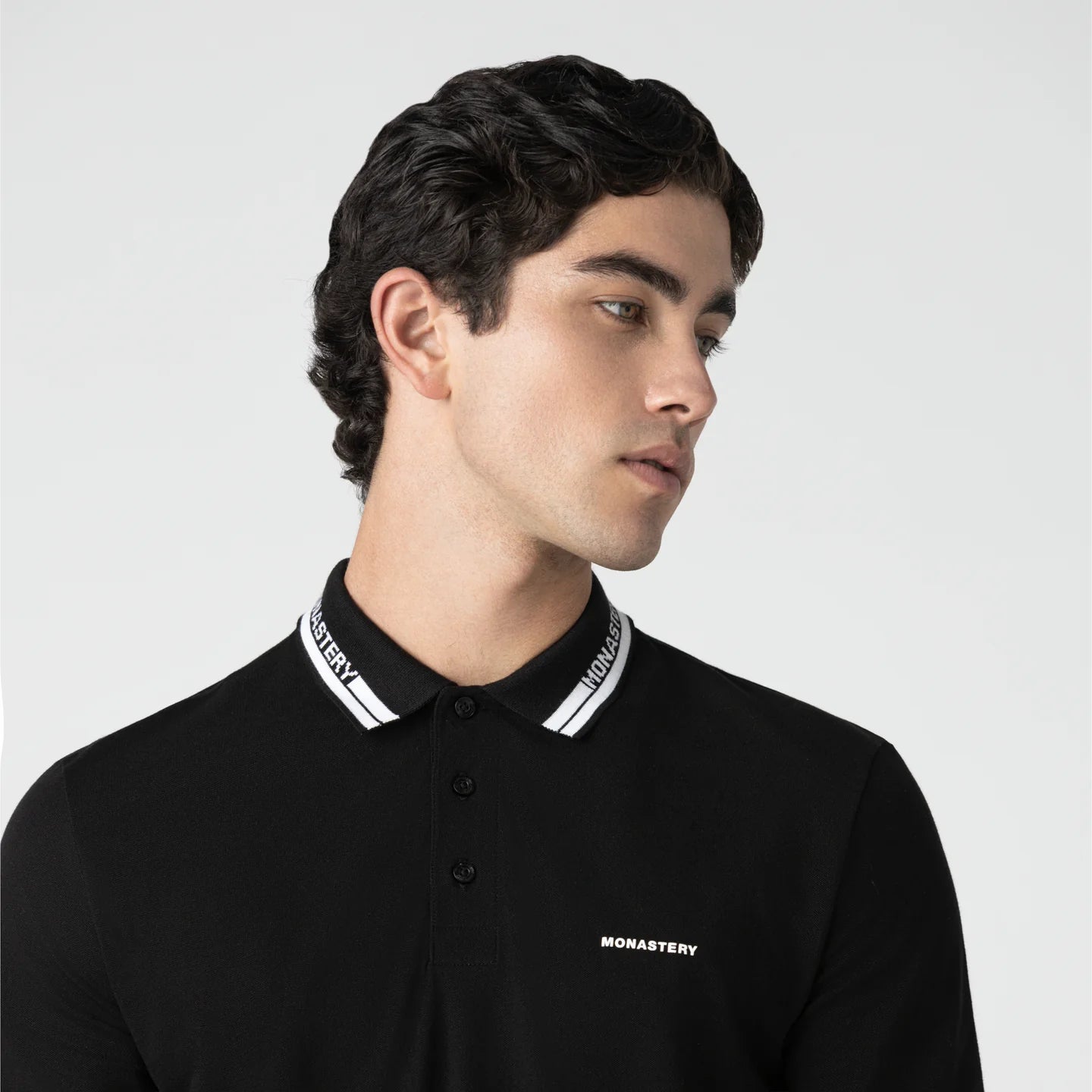 DUDLEY POLO MEN BLACK MONASTERY