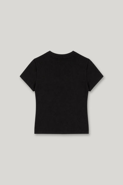 SFOCATO T-SHIRTS BLACK WOMEN CLEMONT