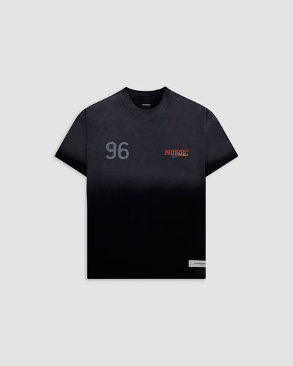 Camiseta Oversized Fit Monza Negro Desgastado MONOIC