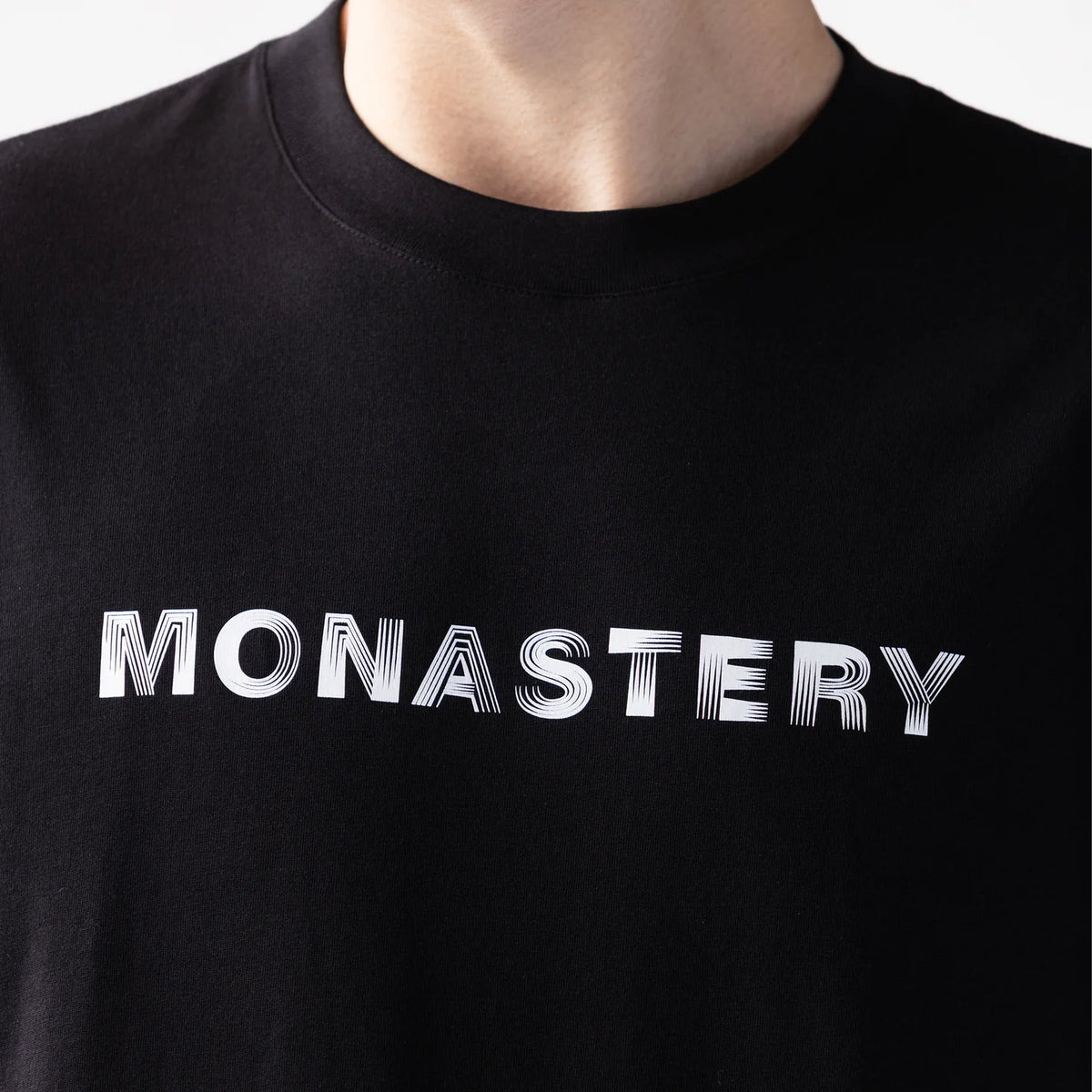 SILICEA T-SHIRT MEN BLACK MONASTERY