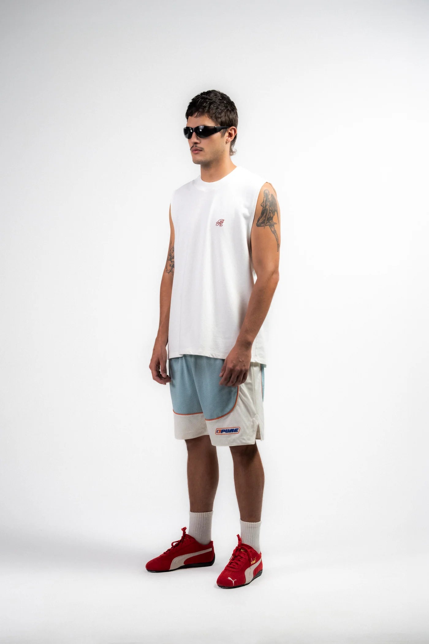 OVERDRIVE IVORY TANK TOP PURE