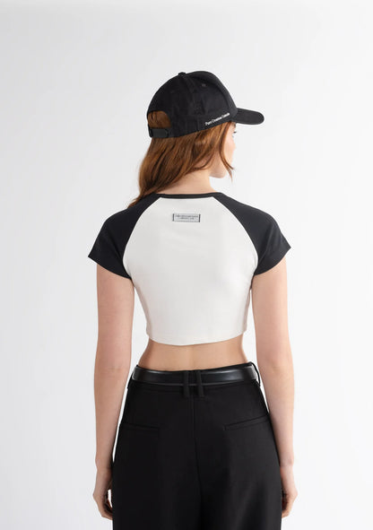 HIGHLAND BLACK BABY TEE PURE