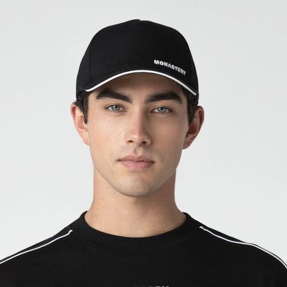 YANNI CAP UNISEX BLACK MONASTERY