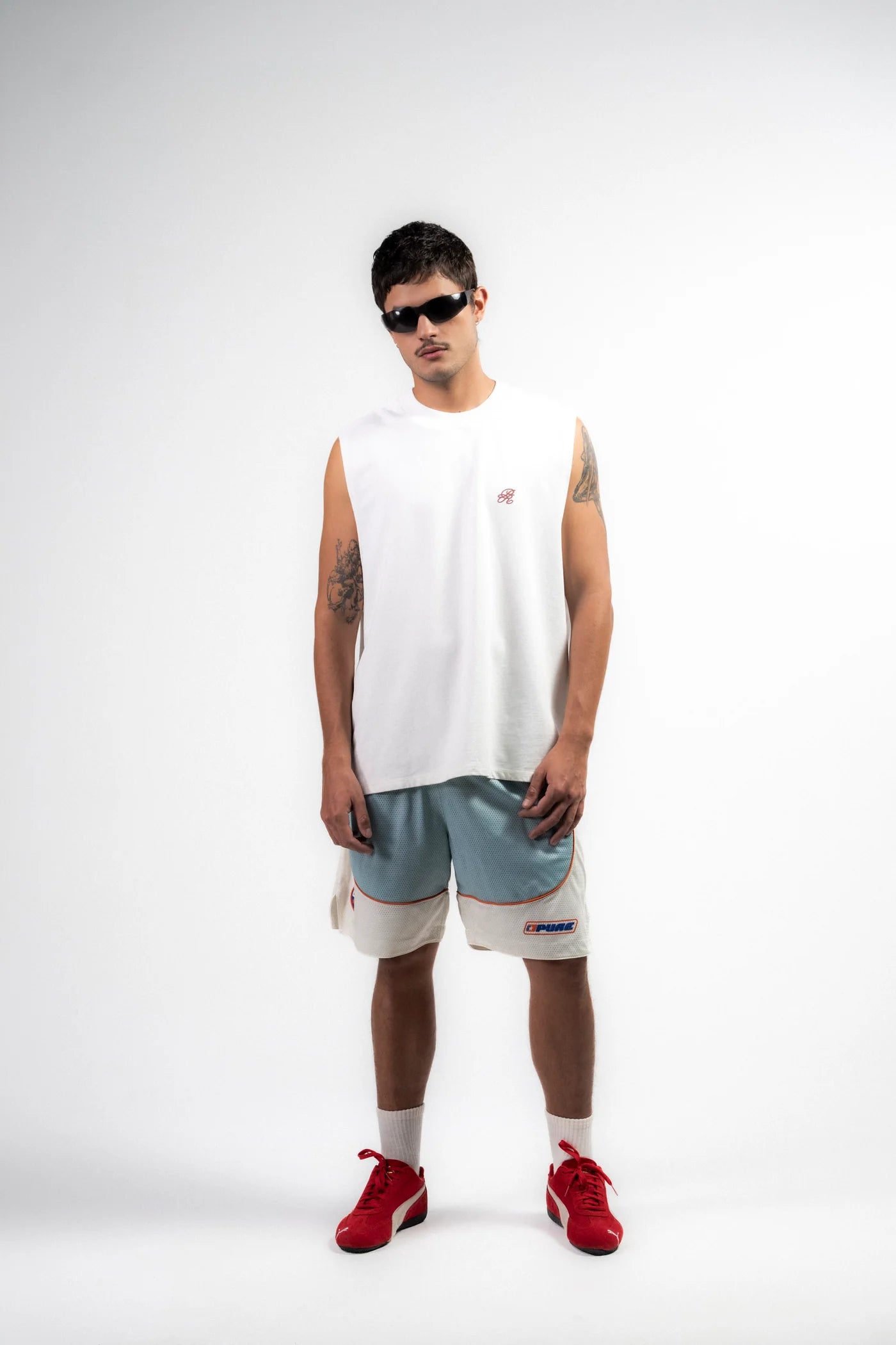 OVERDRIVE IVORY TANK TOP PURE