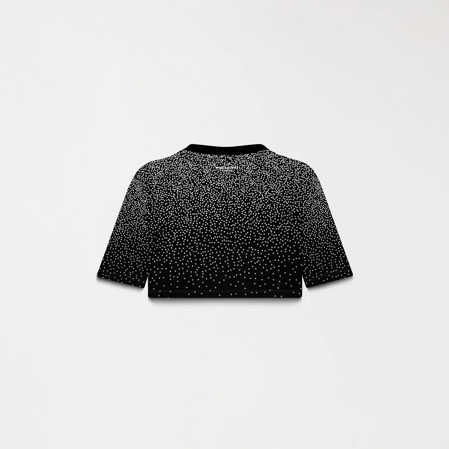 TESSIE CROP TOP BLACK MONASTERY