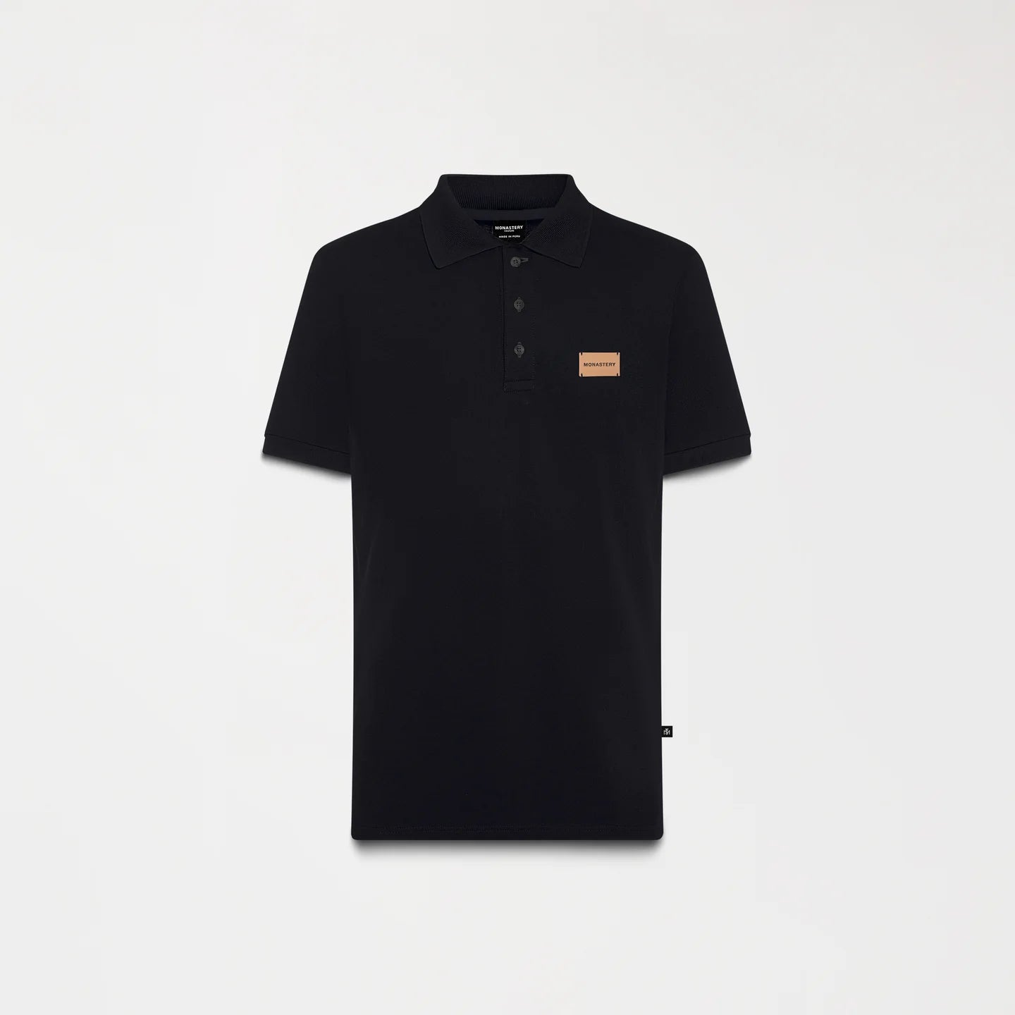JANUS POLO MEN BLACK MONASTERY