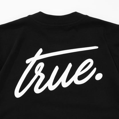 Cursive Logo T-Shirt Black True