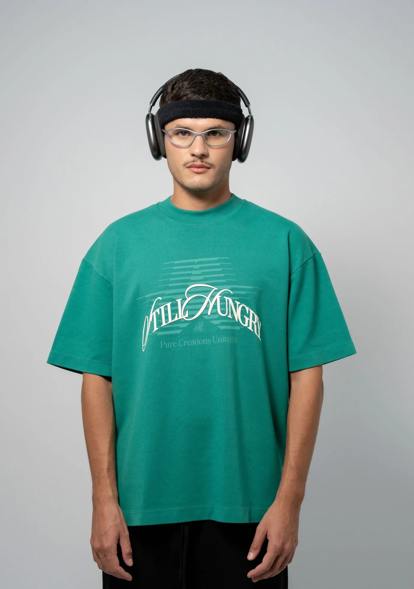 STILL HUNGRY GREEN OVERSIZED PURE