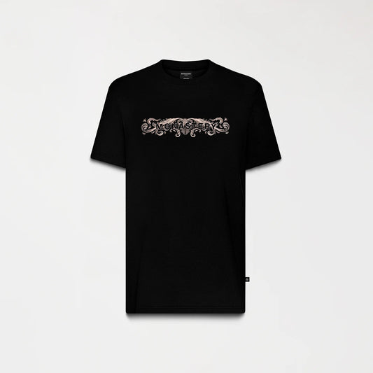 LUXX T-SHIRT BLACK MONASTERY
