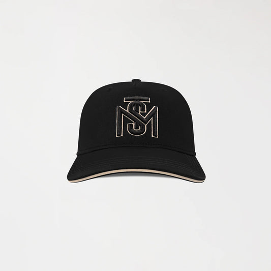 MILES CAP UNISEX BLACK MONASTERY