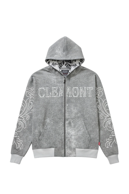 MALEVOLO HOODIE GRIS CLEMONT
