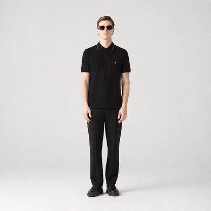 LYOD POLO MEN BLACK MONASTERY