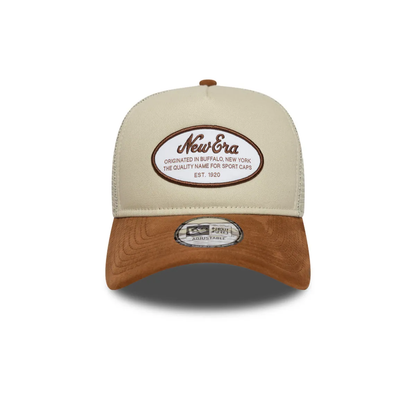 New Era Ne Patch 9FORTY Ajustable Beige New Era