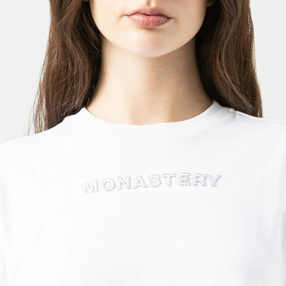 ROISIN CROP TOP WHITE MONASTERY