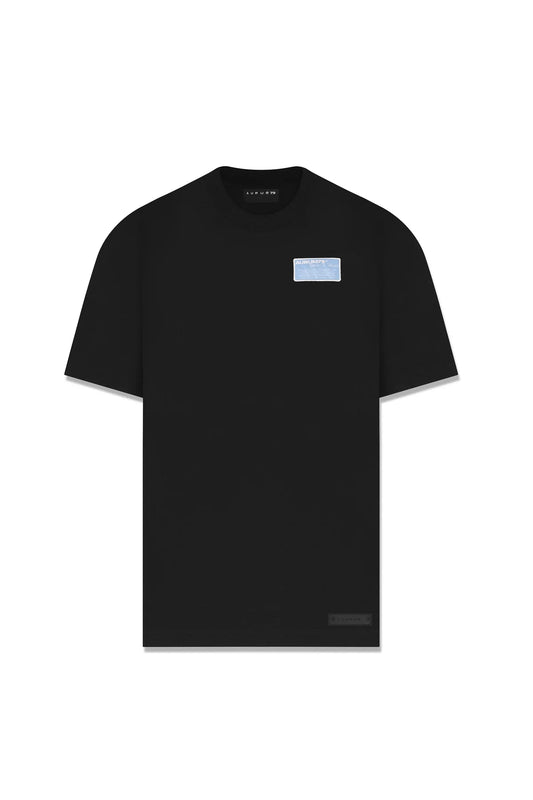 PATCH SEMI OVERSIZED T-SHIRT AURUM