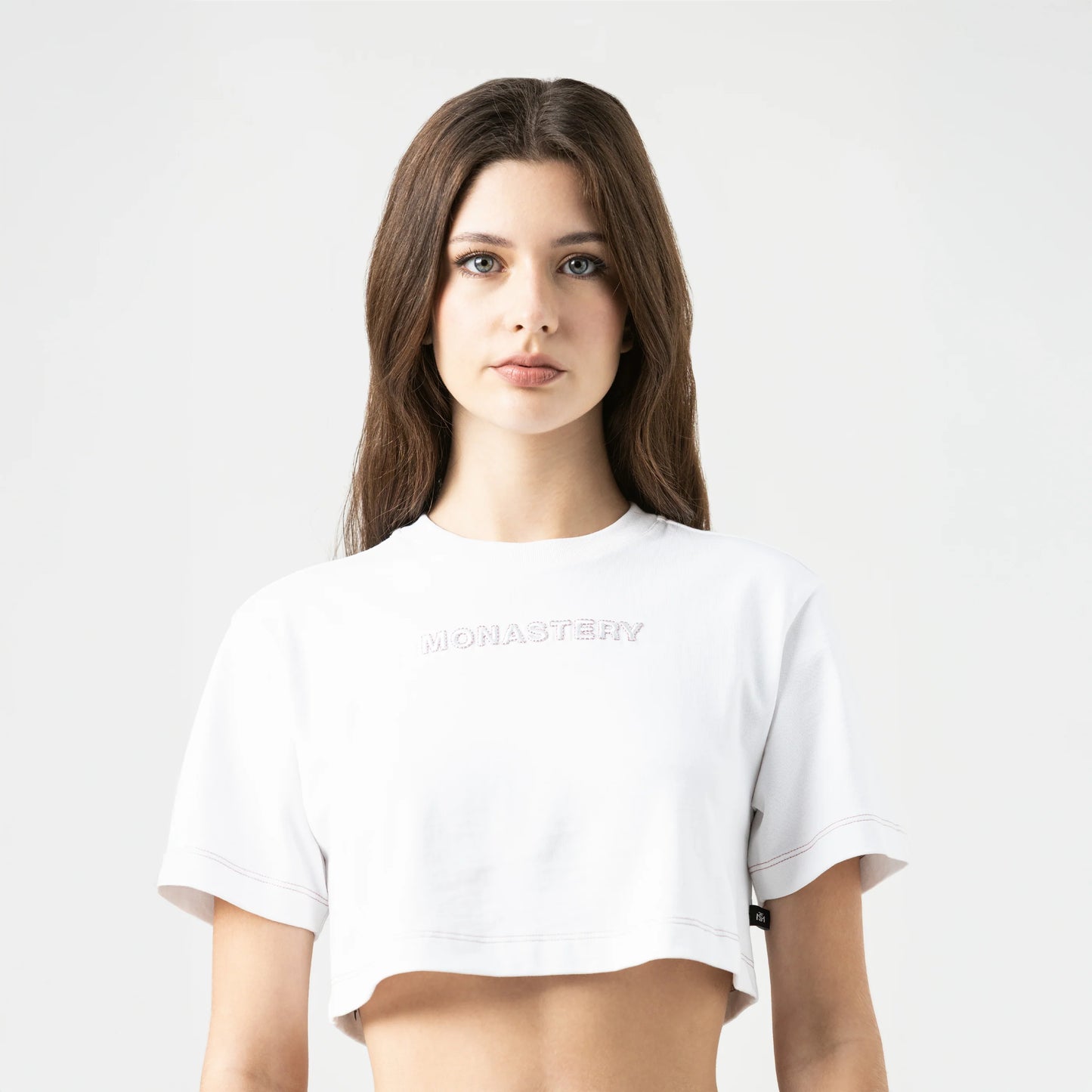 ROISIN CROP TOP WHITE MONASTERY