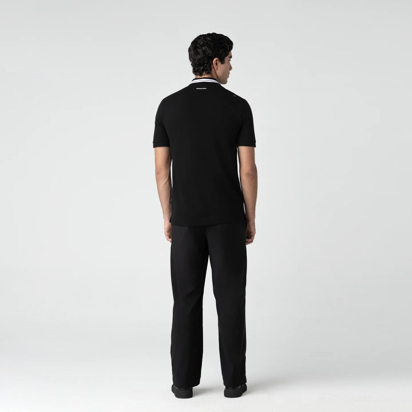 DUDLEY POLO MEN BLACK MONASTERY
