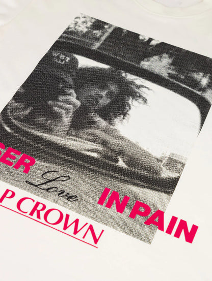 CRUSH OVERSIZED WHITE AP CROWN