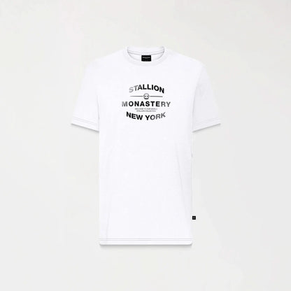 JARETH T-SHIRT WHITE MONASTERY