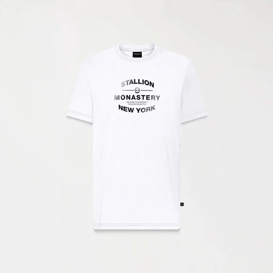 JARETH T-SHIRT WHITE MONASTERY