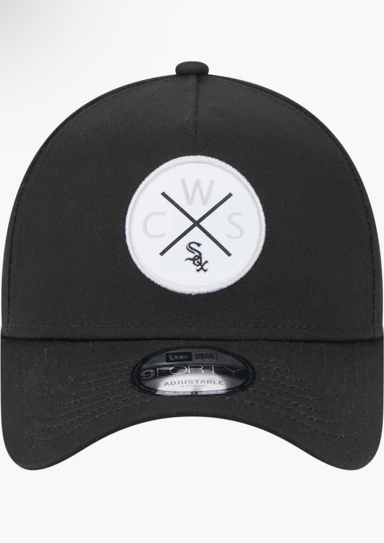 NEW ERA BLACK CHICAGO WHITE SOX 9FORTY A-FRAME