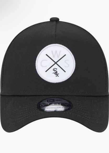 NEW ERA BLACK CHICAGO WHITE SOX 9FORTY A-FRAME