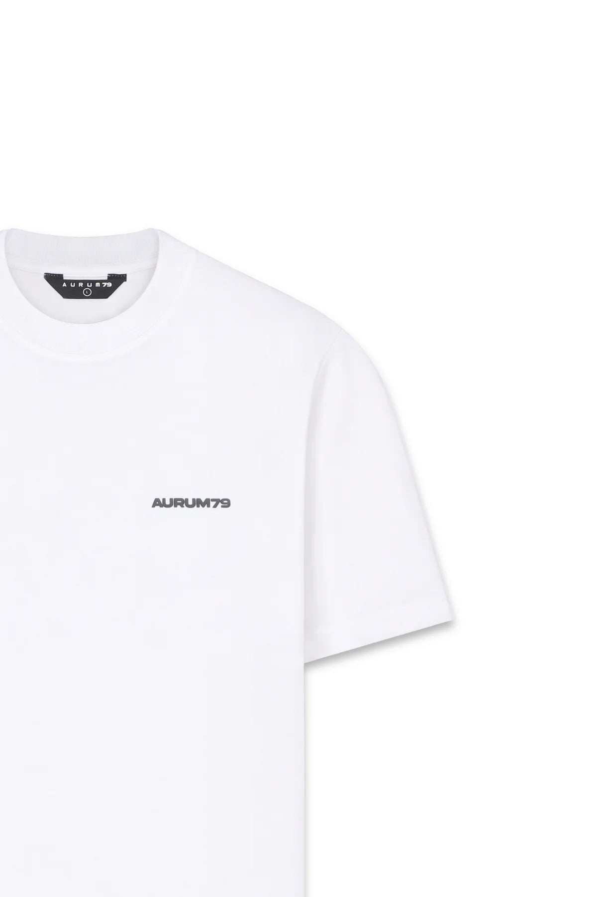 LINE REGULAR T-SHIRT WHITE AURUM