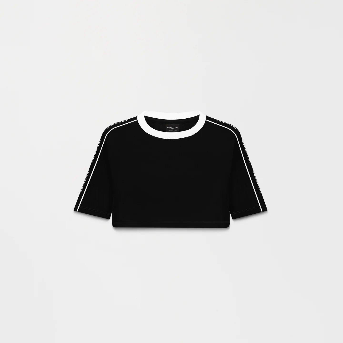 JANAN CROP TOP BLACK MONASTERY