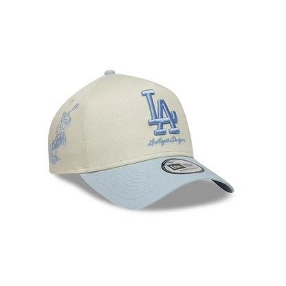 Los Angeles Dodgers MLB Mythical 9FORTY Ajustable Beige Unisex New Era