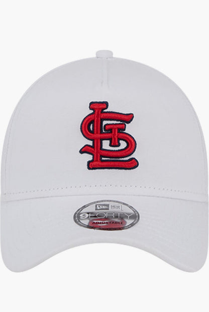 NEW ERA WHITE ST LOUIS CARDINALS TC A-FRAME 9FORTY